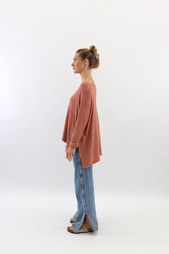 Emma Knit - Rust