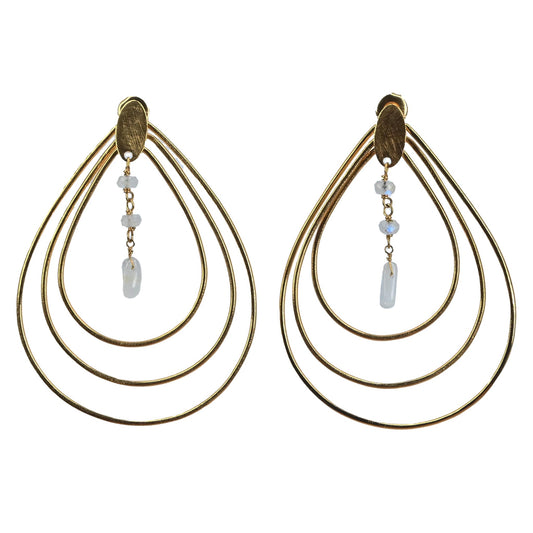 Gold Trio Earrings