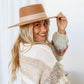 Coachella Fedora - Camel