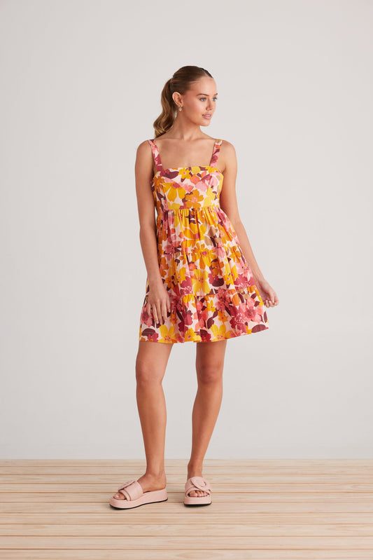 Cindy Mini Dress - Bloom