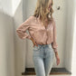Mesha Silky Blouse - Blush