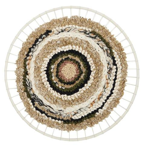 Tufted Round Wall Hanging