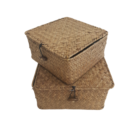 Woven Lidded Box