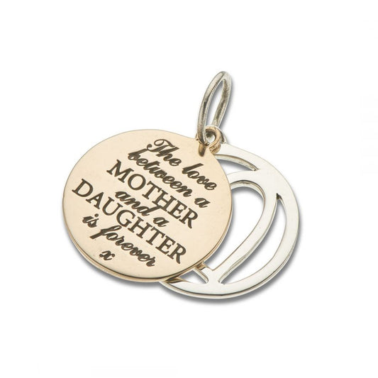 Mother Daughter Slider Charm