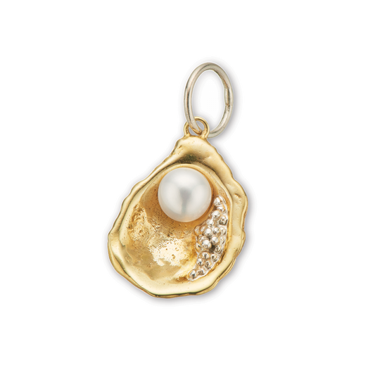 The World is your Oyster Pearl Charm