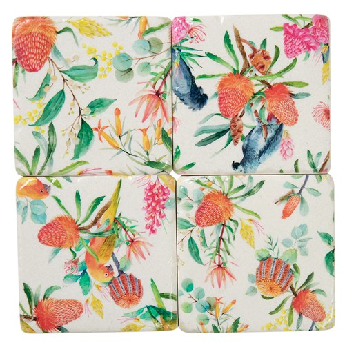 Resin Coaster Set - Florin