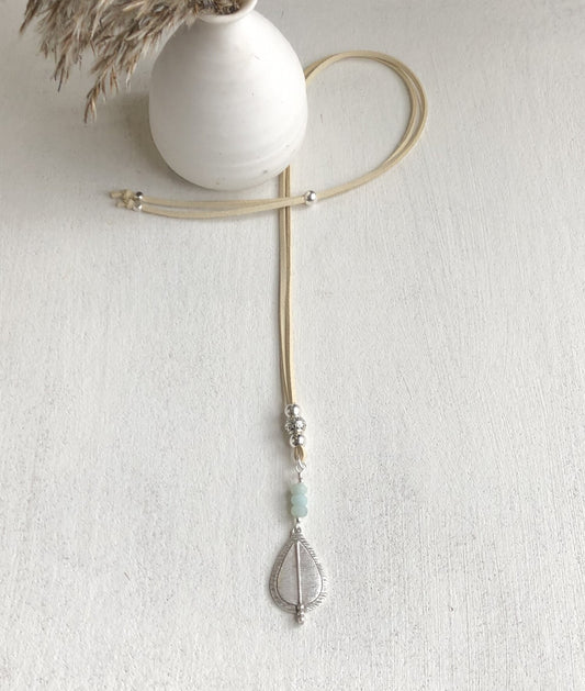 Droplet Amazonite Necklace
