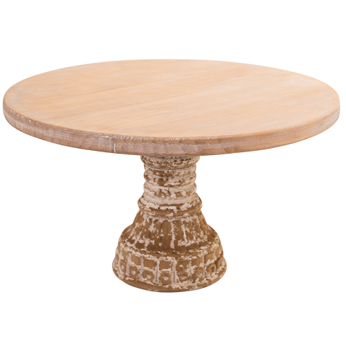 Tall Timber Cake Stand - Natural