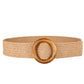 Round Timber Buckle Belt