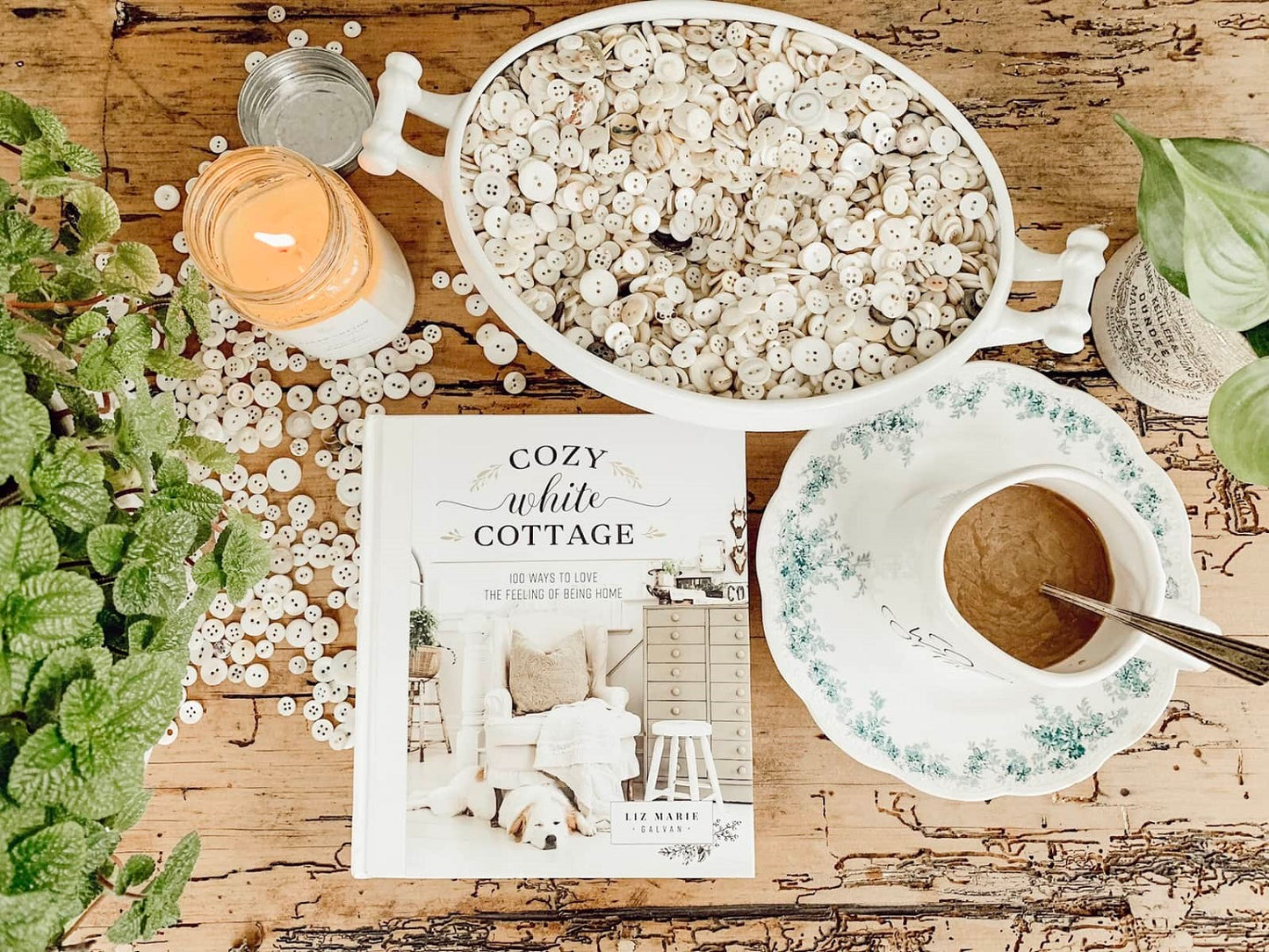 Cozy White Cottage: 100 Ways to Love the Feeling of being Home