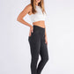 Elastic Waist Biker Jean