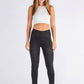 Elastic Waist Biker Jean